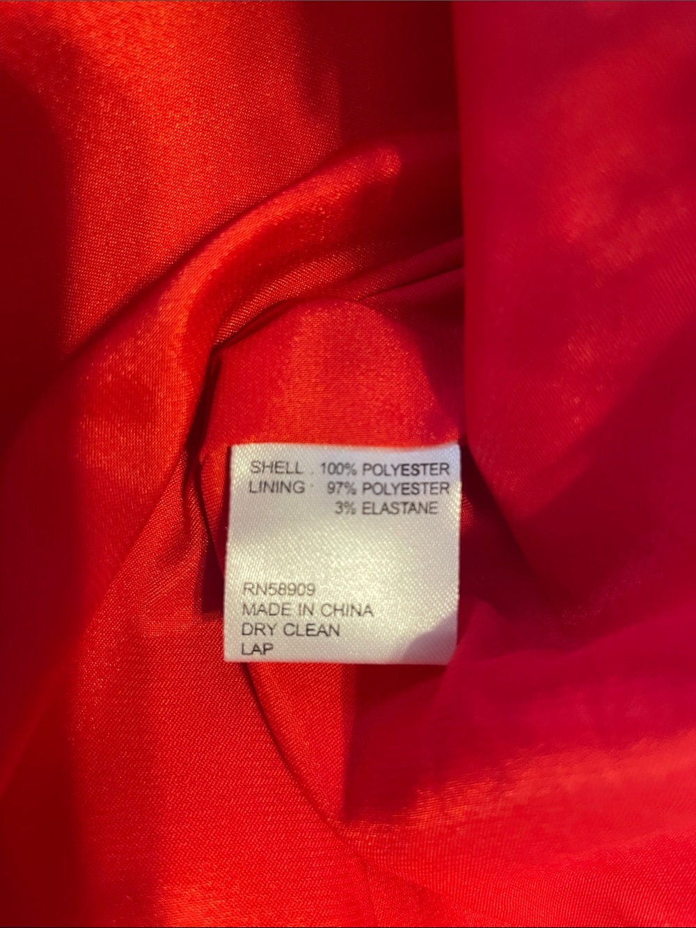 New Muse by Marchesa Red Lace Mini Dress size 10 - Picture 10 of 10